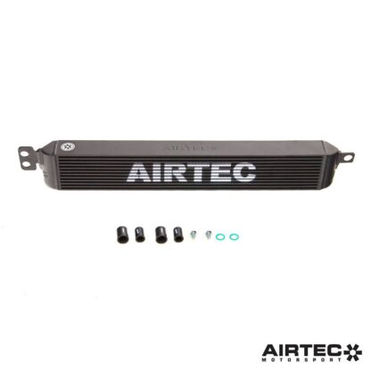 we chose to create a direct replacement oil cooler with a larger core to make the most of the space available in the original location. As a result