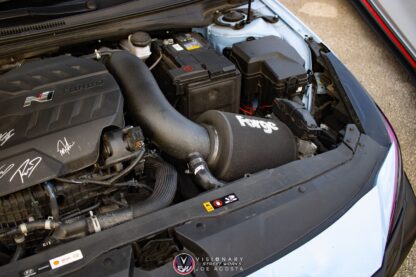 <p>Interestingly there has been lots of divided opinions about our intake requiring a heat shield. Testing took place with the bonnet shut and replicated wind speeds of around 70MPH. Intake temperatures were logged and monitored along with thermal images taken. During this testing