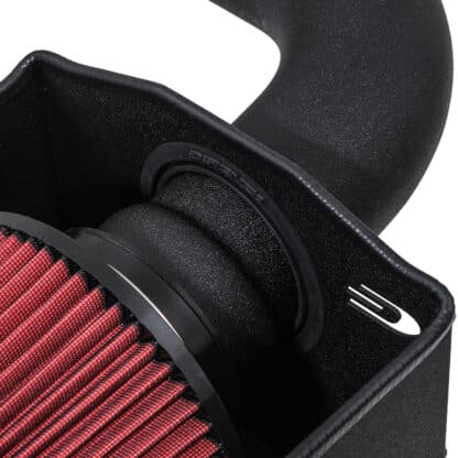 3″ Aluminium Intake Pipe with Black Powder Coated Finish