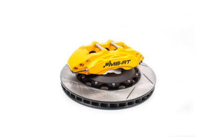 MS-RT's Custom Performance Brakes with a 356x32mm vented and grooved disc