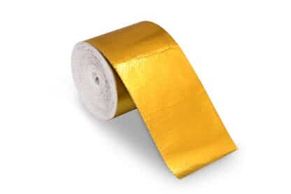 exhaust pipes and other components. See our blog post to understand how our Gold Heat Tape can work for you and see how it is used in many applications from Formula 1 to NASA space craft.