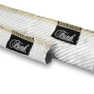 A super lightweight protection sleeving that has designed and developed as an alternative to the traditional carbon fibre version commonly seen from Funk Motorsport. Designed to ensure reliable running