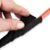 is here! The Funk Motorsport Black Self Wrap Protection sleeving provides an easy open seam that will always spring back to a secure and tight state. This sleeving is great for audio wiring or crowded and messy looms which can create a possible component failure.