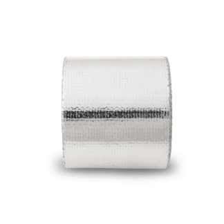 Our specially developed Silver Glass fibre heat tape can reflect away up to 70% of all radiant heat whilst working in constant and ambient temperatures of 200°C+. Rolls can help aid application around complex corners.