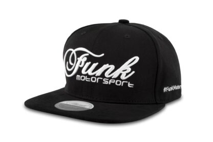 Go bold this season with the Original Funk Motorsport Snap back hat. Sporting 3D logo contrast embroidery on the crown
