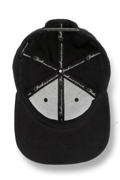 One size fits all. Available in black.