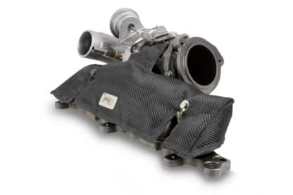 protecting the 2 hottest parts of your engine bay - the exhaust manifold and the turbo.