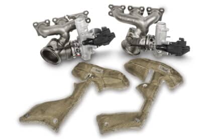 faster flowing exhaust gases