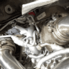 With a tight engine bay
