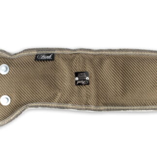 The Funk Motorsport Subaru STI Turbo Blanket is made from the highest quality materials and are available for all turbo applications. This Turbo Blanket is specific to the Subaru engine featured on the STI. This blanket is specific to the Subaru STI turbo. This turbo jacket has been produced to accommodate the complex shape of the TD04 / TD05 STI turbo. Usually found on 2002-2013 Subaru Models. Will fit models vf22 vf34