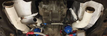 Our thicker heat reflective 0.5mm heat shield is a more rigid and easy to shape