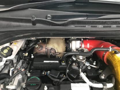 and helping to ACCELERATE the hot gases away from the engine.