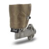 now for your manifold. This custom fit Titanium SR20 exhaust blanket will work to reduced heat soak within your engine bay from your 2nd hottest component. After seeing the producing amazing protection from our Mk3. turbo blanket