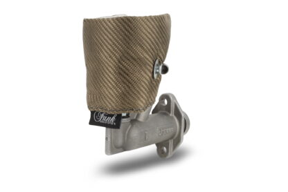 now for your manifold. This custom fit Titanium SR20 exhaust blanket will work to reduced heat soak within your engine bay from your 2nd hottest component. After seeing the producing amazing protection from our Mk3. turbo blanket