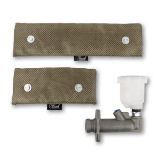 Heat Protection isn't just about performance. We have created a safety shield for your Brake or clutch reservoir.