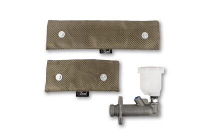 Heat Protection isn't just about performance. We have created a safety shield for your Brake or clutch reservoir.