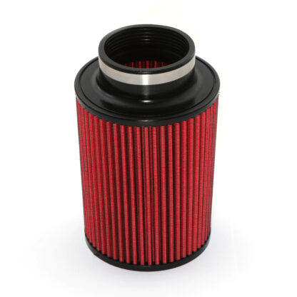 increasing airflow for better performance and a more aggressive intake sound.