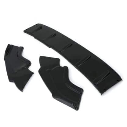 with seamless fitment onto the OEM bumper. Our splitters enhance the front end of your vehicle with a lower