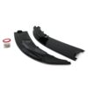 with seamless fitment onto the OEM bumper. Our splitters enhance the front end of your vehicle with a lower