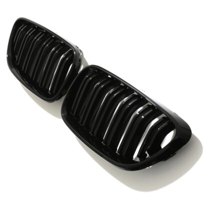 Double slat style kidney grilles