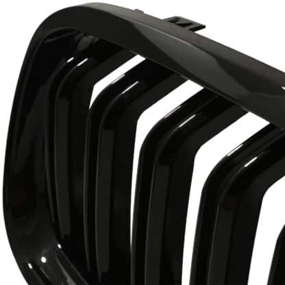 Double slat style kidney grilles