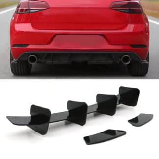 Gravity Performance Rear Diffusers are specifically designed to improve your Volkswagen's aesthetics with distinctive styling. Our Rear Diffusers complement your Volkswagen's other styling elements and pair well with our range of splitters and side skirts.