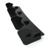 Designed to accommodate the OEM exhaust tips.