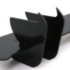 Seamlessly integrated rain light for improved visibility in adverse weather conditions.