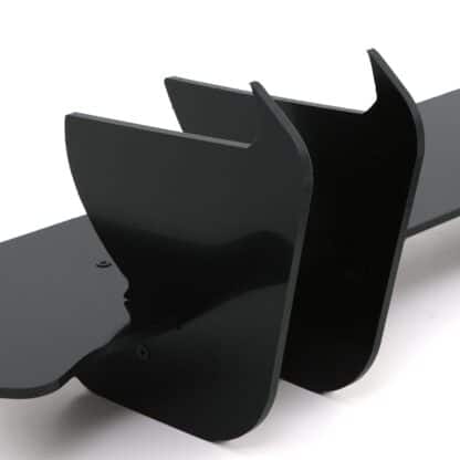 Seamlessly integrated rain light for improved visibility in adverse weather conditions.
