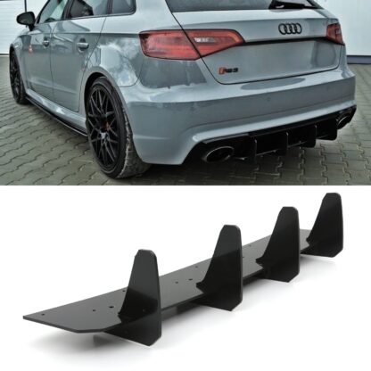 Gravity Performance Rear Diffusers are specifically designed to improve your Audi’s aesthetics with distinctive styling. Our Rear Diffusers complement your Audi’s other styling elements and pair well with our range of splitters and side skirts