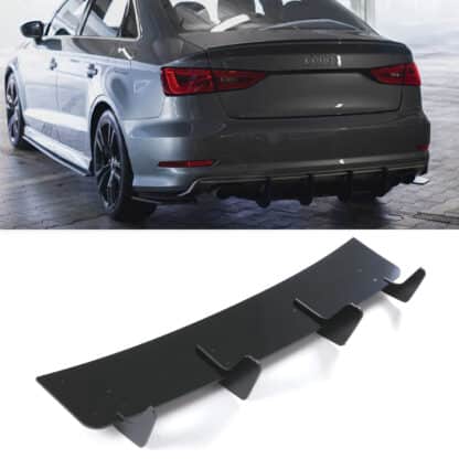 Gravity Performance Rear Diffusers are specifically designed to improve your Audi’s aesthetics with distinctive styling. Our Rear Diffusers complement your Audi’s other styling elements and pair well with our range of splitters and side skirts