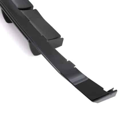 Designed to accommodate the OEM exhaust tips.