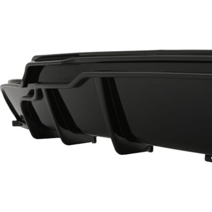 Designed to accommodate the OEM exhaust tips.