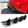Gravity Performance Rear Diffusers are specifically designed to improve your Ford’s aesthetics with distinctive styling. Our Rear Diffusers complement your Ford’s other styling elements and pair well with our range of splitters and side skirts