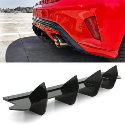 Gravity Performance Rear Diffusers are specifically designed to improve your Ford’s aesthetics with distinctive styling. Our Rear Diffusers complement your Ford’s other styling elements and pair well with our range of splitters and side skirts