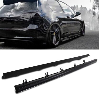 Compliment the styling of your Golf with gloss side skirts