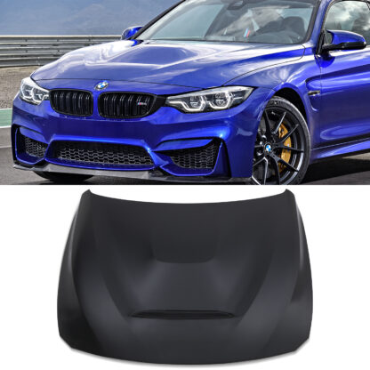 Bonnet vents allow for improved engine cooling and aerodynamics