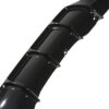 Supplied as shown in a sleek gloss finish