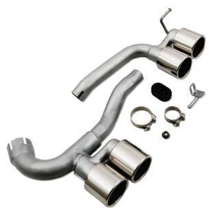 Gravity Performance tailpipe conversion kits are designed to replace the rear section of your OE exhaust with dual exit pipes. Our Gravity Performance Exhaust Conversion fits with M3 style diffusers to give your vehicle a full M3 look.