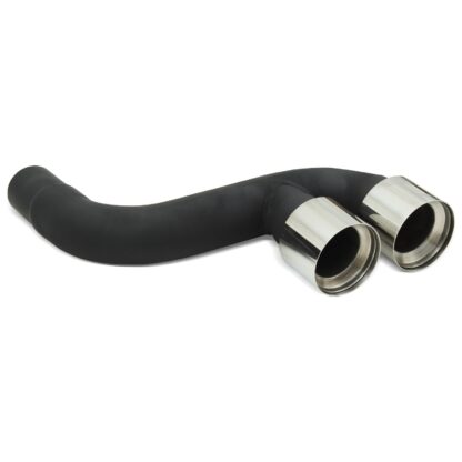 Gravity Performance tailpipe conversion kits are designed to replace the rear section of your OE exhaust with dual exit pipes. Our Gravity Performance Exhaust Conversion fits with jCW style diffusers to give your vehicle a full jCW look.