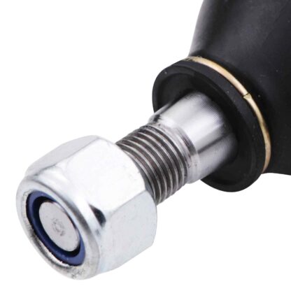Spherical bearing mounted inner pivot points rather than bushes to reduce static friction and improve suspension performance