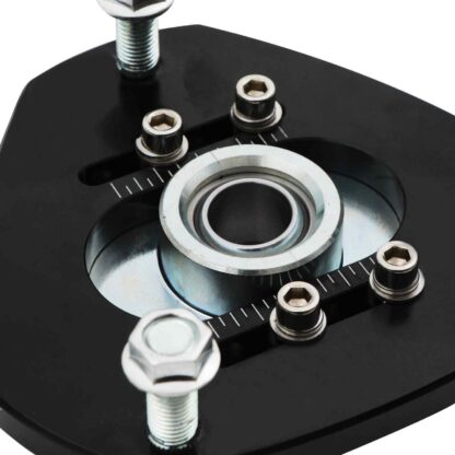 Features hardened stainless steel bolts