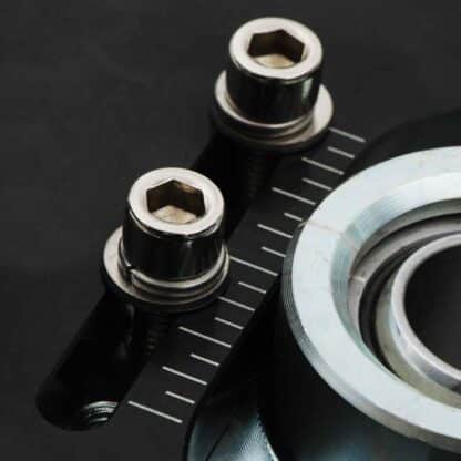 Provides +/- 3° of adjustable camber