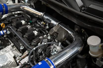 which lead us to relocate the location of where the air filter/airbox should be located in the engine bay. After extensive testing