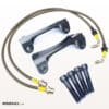 available! Adapter brackets to fit Porsche 986 Brembo calipers to a Mini R50 / R52 / R53 / R56