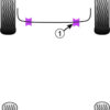 Powerflex Universal Exhaust Mount - Expert (1995 - 2007) - EXH026