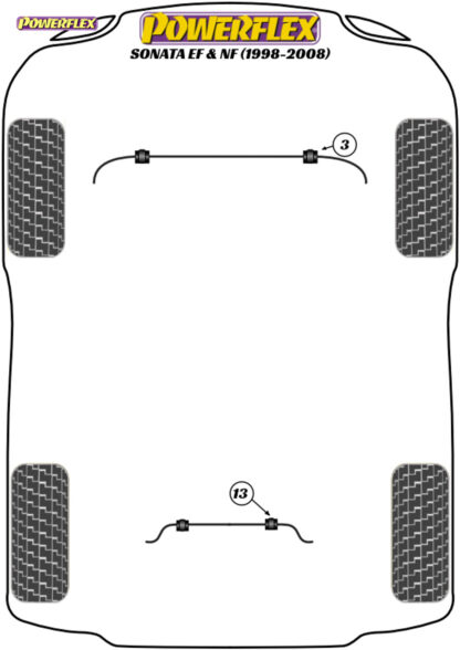 Powerflex Universal Exhaust Mount - EXHAUST MOUNTS - EXH041
