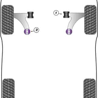 Powerflex PowerAlign Wheel Mounting Guide Pin - NV250 (2007 - 2021) - PF99-512-15