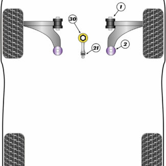 Powerflex PowerAlign Wheel Mounting Guide Pin - Wheel Mounting Pins - PF99-514-15
