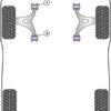 Powerflex Heritage Front Lower Wishbone Front Bush - Delta Gen 1&2 (1983-2000)